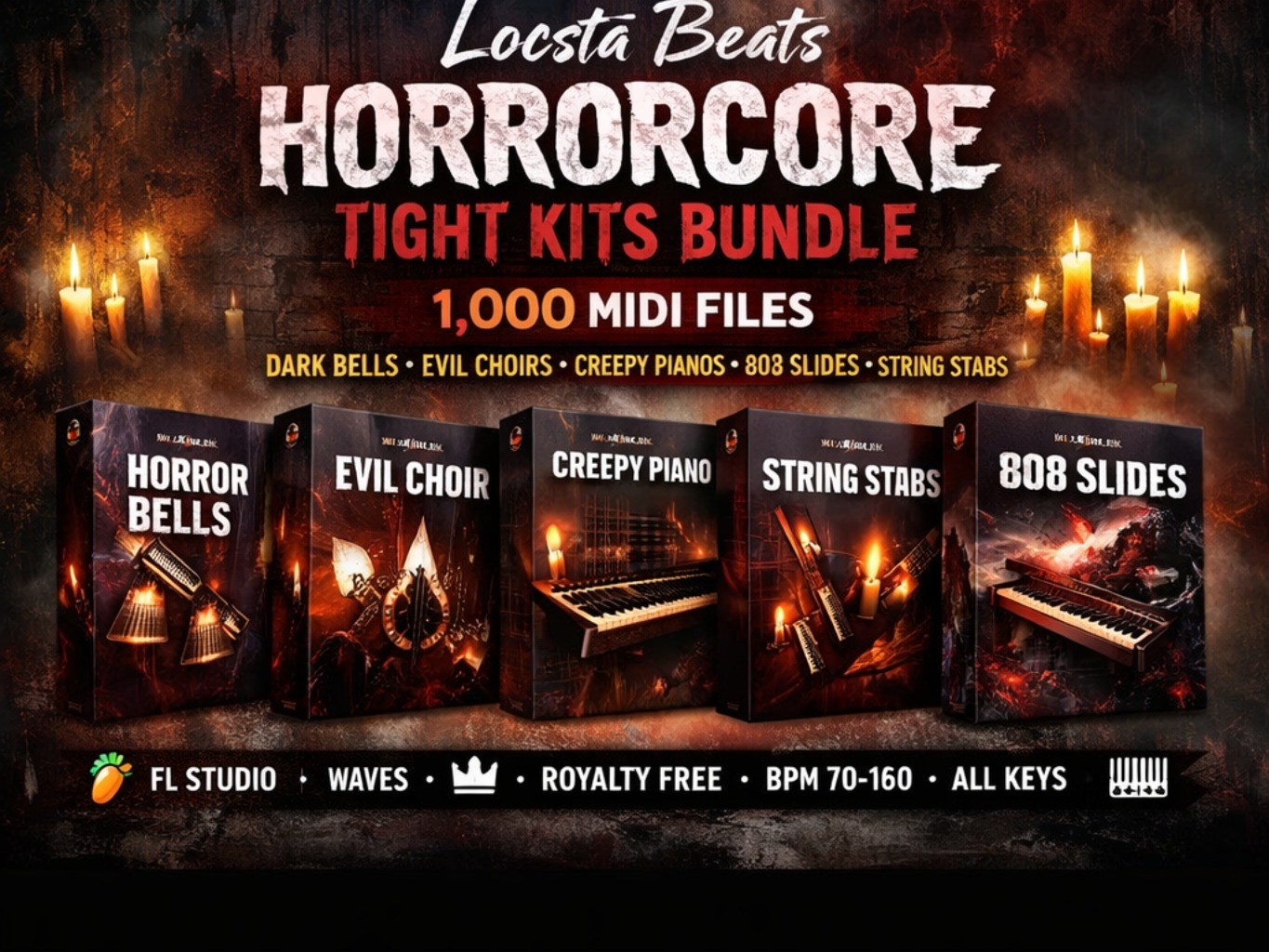 Horrorcore Midi Pack 2